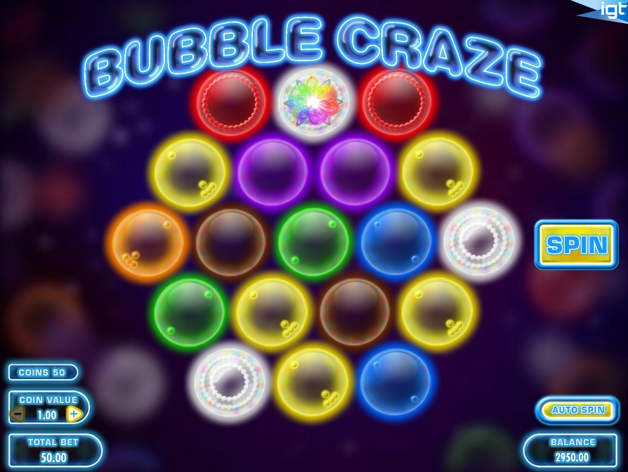 Слоты «Bubble Craze» — играйте в казино Вулкан 24